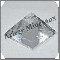 CRISTAL de ROCHE - PYRAMIDE - 40x40x30 mm - 53 grammes - C014