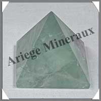 FLUORITE Verte - PYRAMIDE - 43x43x38 mm - 93 grammes - C012