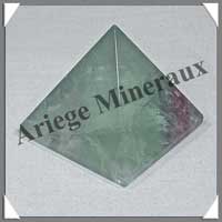 FLUORITE Verte - PYRAMIDE - 43x43x38 mm - 93 grammes - C012