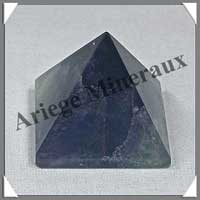 FLUORITE Bleu Vert - PYRAMIDE - 34x34x30 mm - 45 grammes - C015