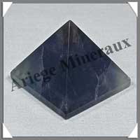FLUORITE Bleu Vert - PYRAMIDE - 38x38x33 mm - 59 grammes - C022