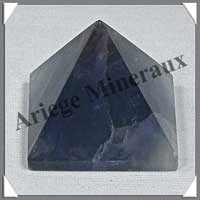 FLUORITE Bleu Vert - PYRAMIDE - 38x38x33 mm - 59 grammes - C022