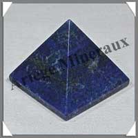 LAPIS-LAZULI - PYRAMIDE - 40x40x36 mm - 72 grammes - C001
