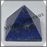 LAPIS-LAZULI - PYRAMIDE - 40x40x36 mm - 72 grammes - C001