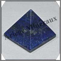 LAPIS-LAZULI - PYRAMIDE - 40x40x36 mm - 72 grammes - C001