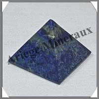 LAPIS-LAZULI - PYRAMIDE - 31x31x26 mm - 32 grammes - C007