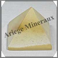 MOKAITE Claire - PYRAMIDE - 40x40x35 mm - 54 grammes - C001