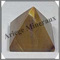 MOKAITE Fonce - PYRAMIDE - 40x40x37 mm - 65 grammes - C002