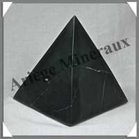 ONYX NOIR - PYRAMIDE - 91x83x83 mm - 555 grammes - A001