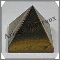 OEIL DE TIGRE - PYRAMIDE - 45x45x43 mm - 93 grammes - C004