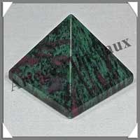 ZOIZITE RUBIS - PYRAMIDE - 45x45x39 mm - 105 grammes - C002