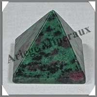 ZOIZITE RUBIS - PYRAMIDE - 45x45x39 mm - 109 grammes - C003