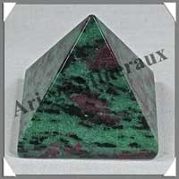 ZOIZITE RUBIS - PYRAMIDE - 45x45x40 mm - 116 grammes - C005