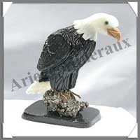AIGLE (Corps en ONYX NOIR) - 100 mm - A001