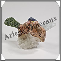 CHAUCHINS Couple - Socle QUARTZ - 75x50x40 mm - A002