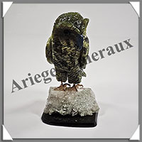 CHOUETTE (Corps en SERPENTINE) - 125x85x65 mm - A023