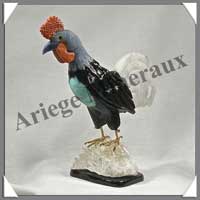 COQ (Corps en ONYX NOIR) - 145x135x65 mm - A007