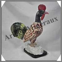 COQ (Corps en LEOPARDITE) - 165x140x60 mm - A011