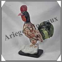 COQ (Corps en LEOPARDITE) - 165x140x60 mm - A011