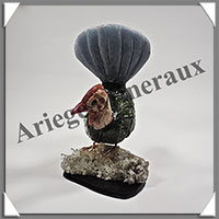 DINDON (Corps en SERPENTINE) - 135x115x85 mm - A003