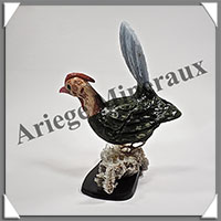 DINDON (Corps en SERPENTINE) - 135x115x85 mm - A003