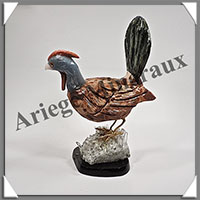 DINDON (Corps en LEOPARDITE) - 145x120x75 mm - A004