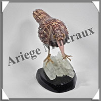 GEO-COUCOU (Corps en JASPE PAYSAGE) - 130x95x55 mm - A002