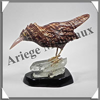 GEO-COUCOU (Corps en JASPE PAYSAGE) - 130x95x55 mm - A002