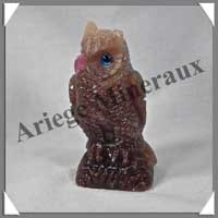 HIBOU Monobloc (Corps en ARAGONITE) - 90 mm - A010