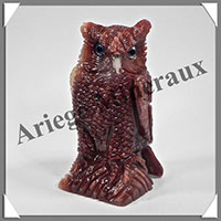 HIBOU Monobloc (Corps en ARAGONITE Fonce) - 85 mm - A021