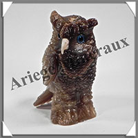 HIBOU Monobloc (Corps en ARAGONITE) - 80 mm - A026