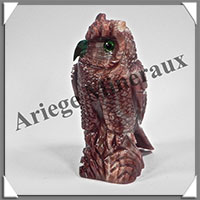 HIBOU Monobloc (Corps en ARAGONITE Fonce) - 90 mm - A027