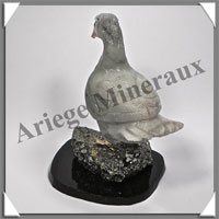 OIE (Corps en ONYX SARDOINE) - 110x100x70 mm - A003