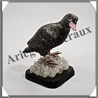 OIE (Corps en ONYX SARDOINE Fonc) - 115x105x70 mm - A005