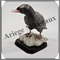 OIE (Corps en ONYX SARDOINE Fonc) - 115x105x70 mm - A005