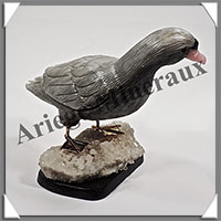 OIE (Corps en ONYX SARDOINE) - 115x100x65 mm - A006