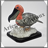PELICAN ( Corps en ONYX SARDONE) - 110x90x75 mm - A004