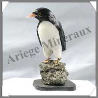 PINGOUIN (Corps en ONYX NOIR) - 120 mm - A001