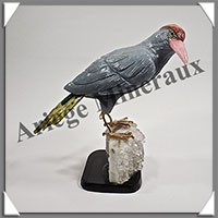 PIC-VERT (Corps en CELESTINE) - 130x125x70 mm - A006