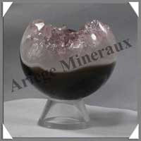 AMETHYSTE - Sphre - 56 mm - 200 grammes - P003