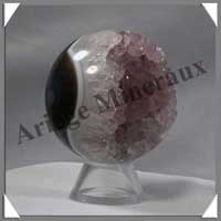 AMETHYSTE - Sphre - 56 mm - 200 grammes - P003