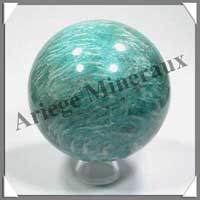 AMAZONITE - Sphre - 90 mm - 1 100 grammes - R001