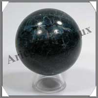 APATITE BLEUE - Sphre - 60 mm - 390 grammes - C002