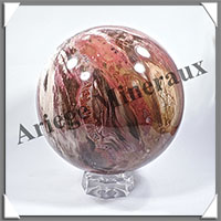BOIS FOSSILE - Sphre - 140 mm - 4 500 grammes - Y001