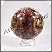 BOIS FOSSILE - Sphre - 120 mm - 2 000 grammes - Y006