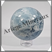 CALCITE BLEUE - Sphre - 70 mm - 501 grammes - R017