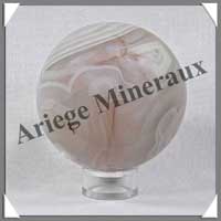 CALCEDOINE - Sphre - 65 mm - 400 grammes - R012