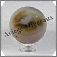 CALCEDOINE - Sphre - 55 mm - 230 grammes - R017
