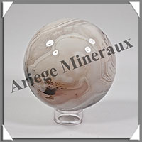 CALCEDOINE - Sphre - 78 mm - 658 grammes - R018