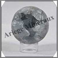 CELESTITE - Sphre - 52 mm - 235 grammes - R001
